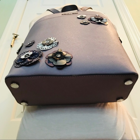 Michael Kors Emmy Large Backpack amethyst purple - Picture 5 of 8